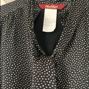 Maxmara shiny silk classic dress